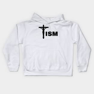 tism crucafix Kids Hoodie